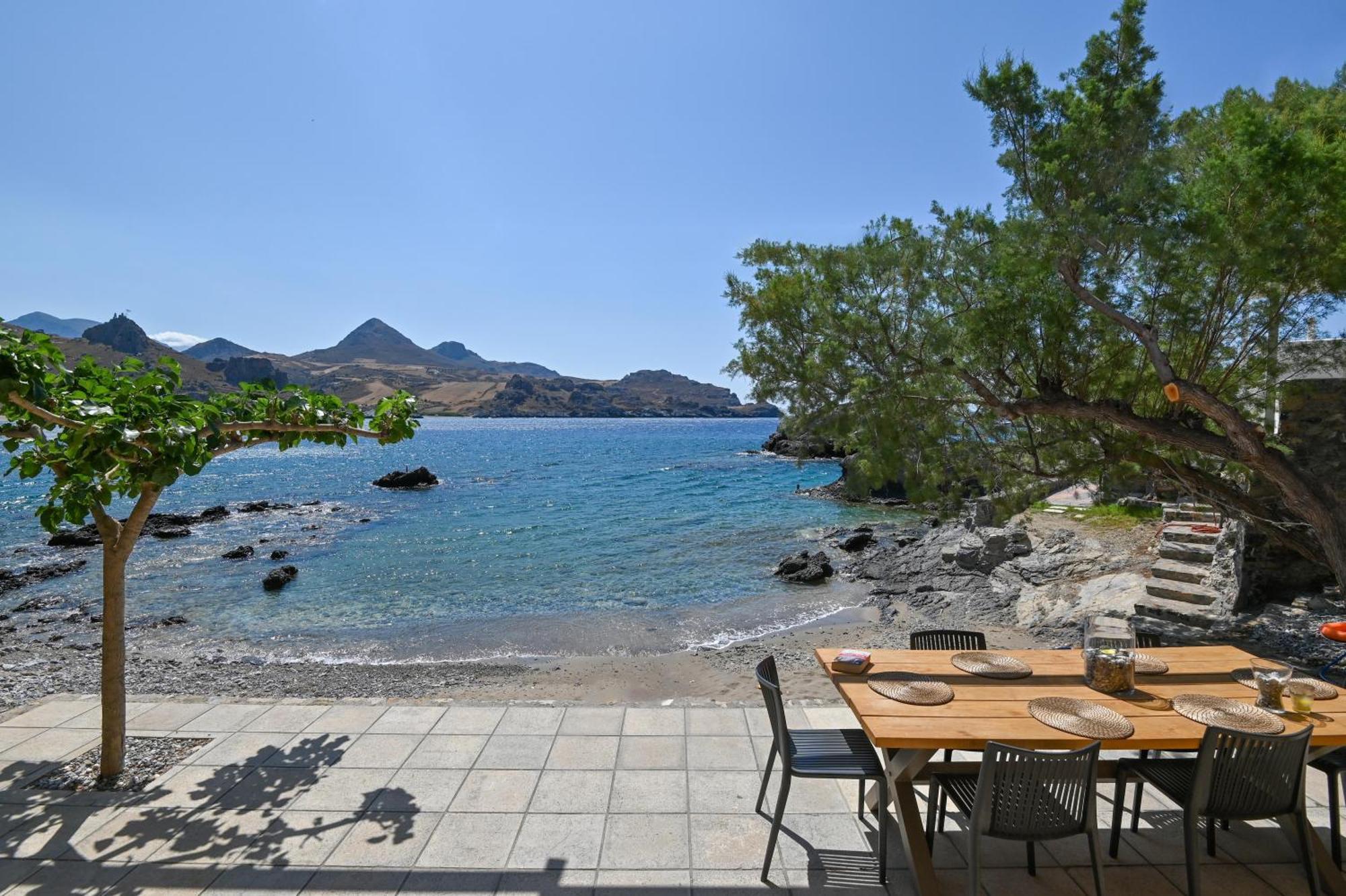 Palio Damnoni Seafront House Villa Exterior photo