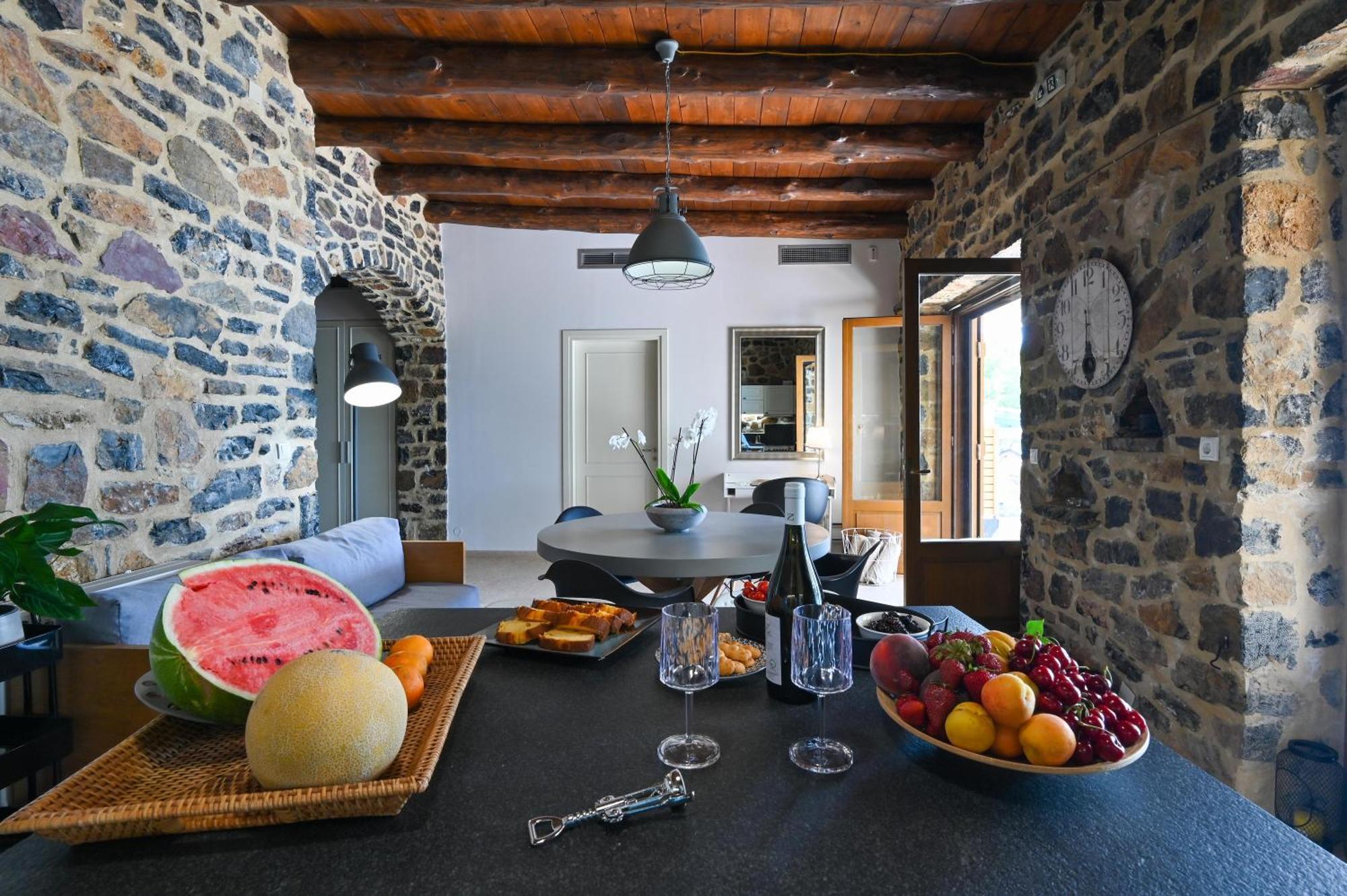 Palio Damnoni Seafront House Villa Exterior photo